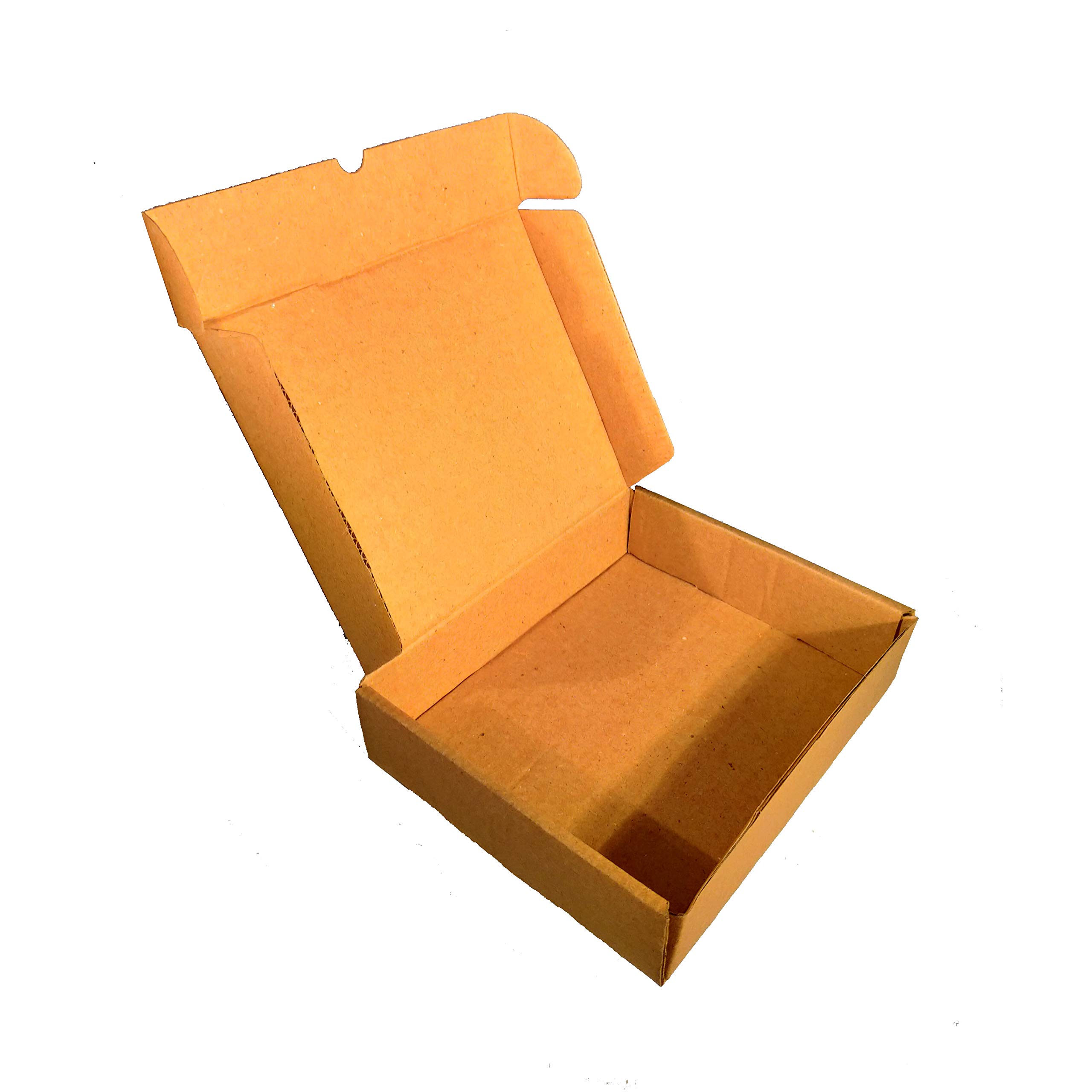 MM WILL CARE - WE WILL CARE YOUR PRODUCTS Flat - Self Locking Corrugated Sturdy Shipping Boxes Brown (10X8X1.25 Inch, Pack Of 25)-image-31