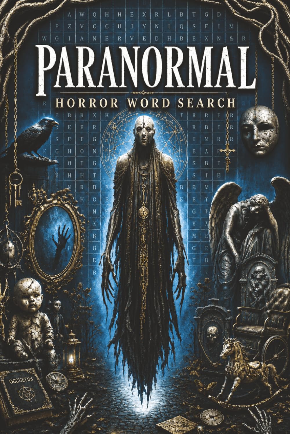 Paranormal Horror Word Search: For Occult Movie Fans, Spooky Puzzles, Adult Halloween Gift