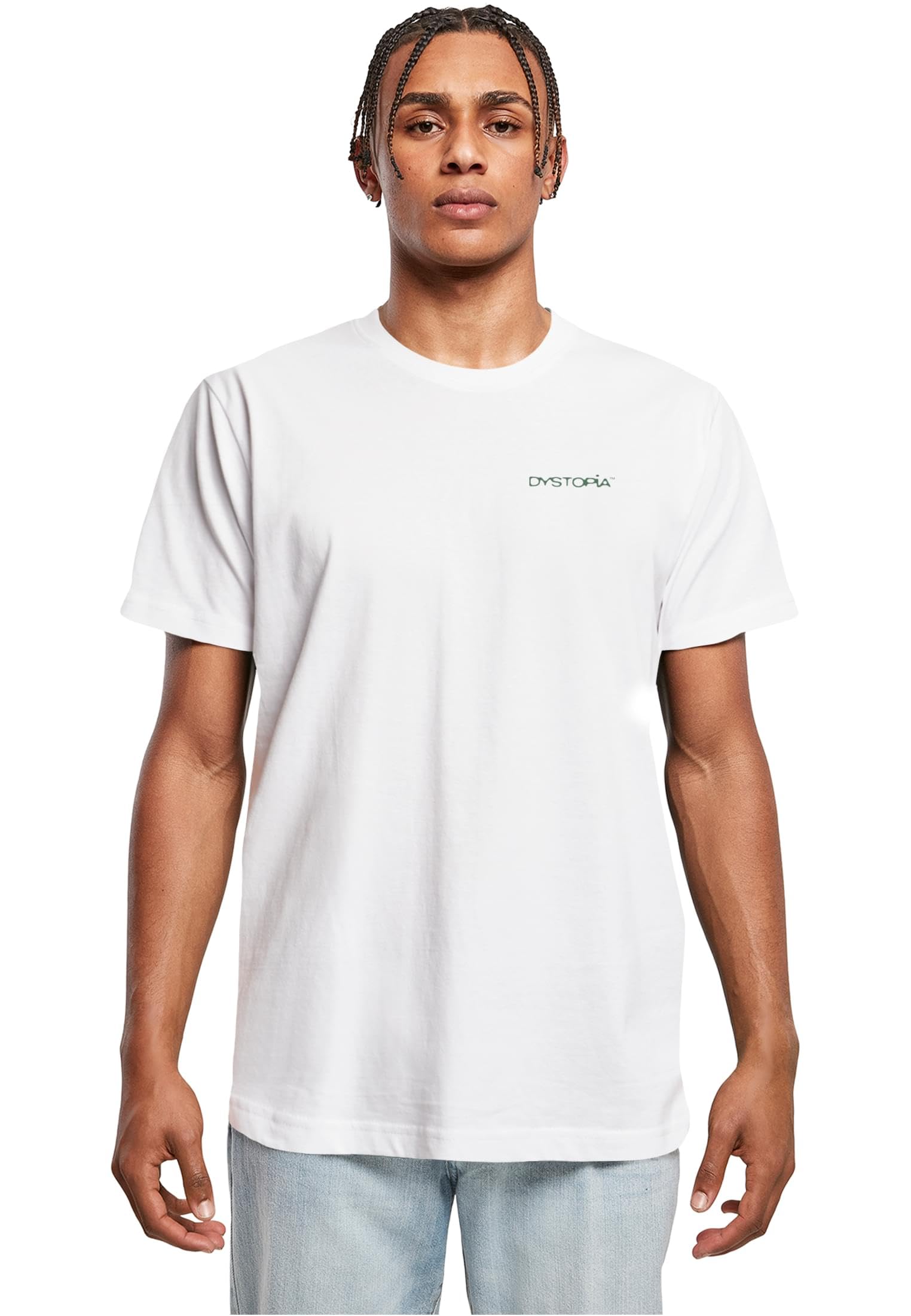 Mister Tee Dystopia Tea, White, XS