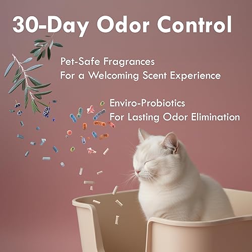 Miniatura 6 de Lady N Pellet Tofu - Arena para gatos con aroma a té Boba, fuerte aglomeración, ultra absorbente, sin polvo, bajo seguimiento, soluble en agua,