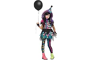 Twisted Circus Clown Costume for Girls