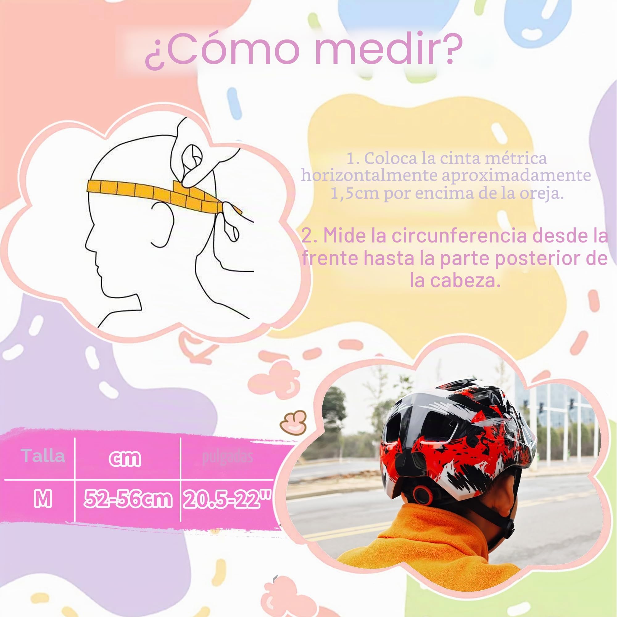 EULANT Casco Integral Niño,Casco de Patinaje para Chicos y Chicas,Casco con Cubierta Protectora Extraíble para Barbilla para BMX MTB Bicicleta Moto Scooter