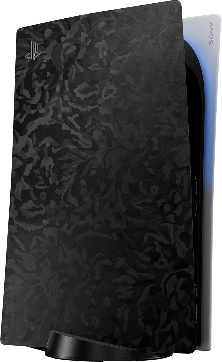 Razer Vinyl Console Skin: PlayStation 5 / PS5 (Disc) – Full Wrap – Premium 3M Cast Vinyl – Scratch Resistant – Unique Designs & Finishes – Easy Application – Black Camo