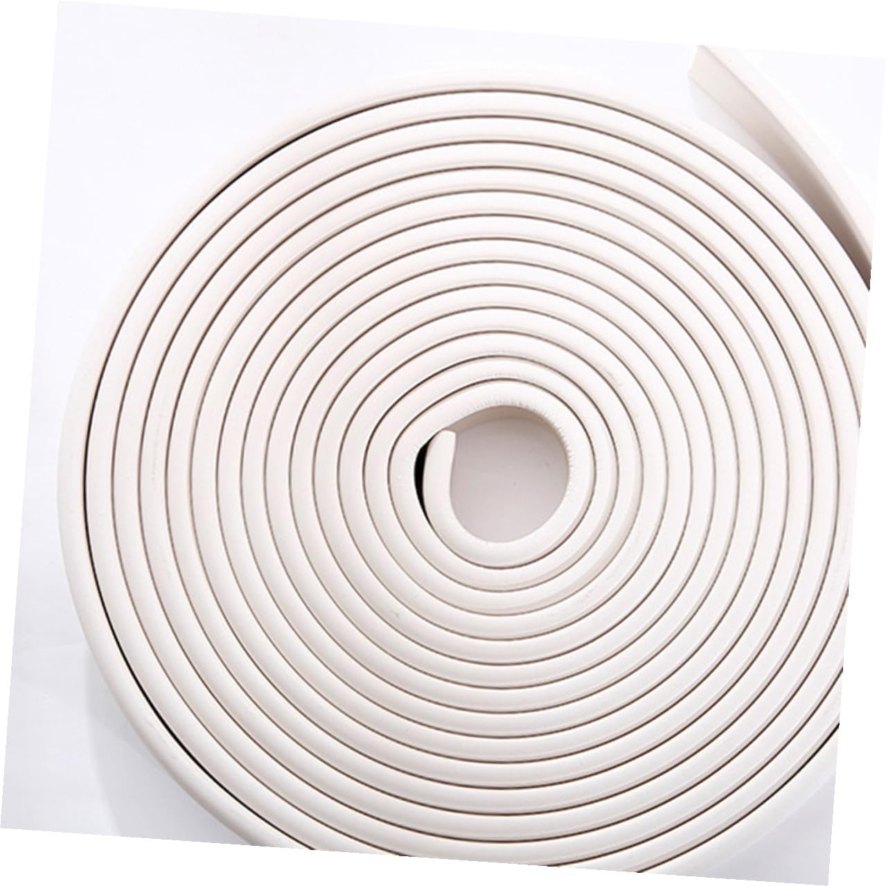 Sticker Mural Plinthe Blanc en Nbr pour Décoration Murale Simple et Élégante, Autocollant Facile à Poser pour Salon et Maison
