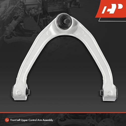Miniatura 2 de A-Premium Brazo de control superior delantero izquierdo, con rótula y buje, compatible con Infiniti Q50 2014-2021, G37 2008-2013, QX50 2014-2017,