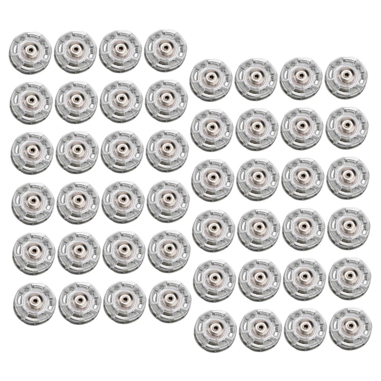 jojofuny 5 Series Botones De Bricolaje Botones A Presión Artesanía Coser Broches De Presión Llave De Coser De Vestir De Traje De Mujer Metal 50 Piezas X 5