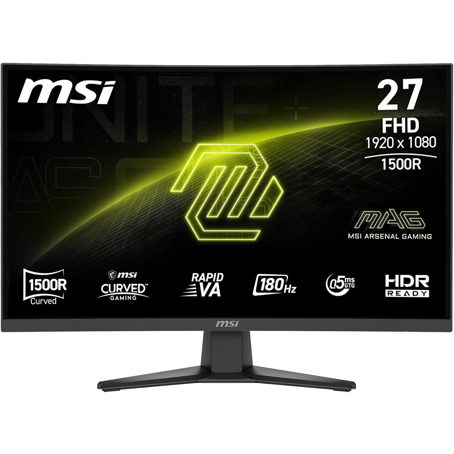 MSI MAG 275CQF E18 27-inch 2560 x 1440 (QHD) Gaming...