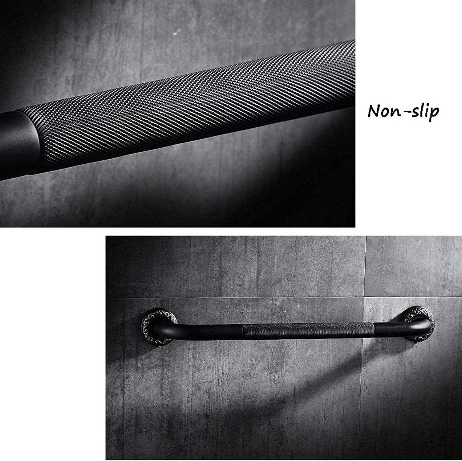 Grab Bars Grab Bars Grab Bar Grab Rails Safety Support Rail Anti-Slip PolishHandrails Aid Toilet/Shower Bathroom Wall-MountBathroom Accessories