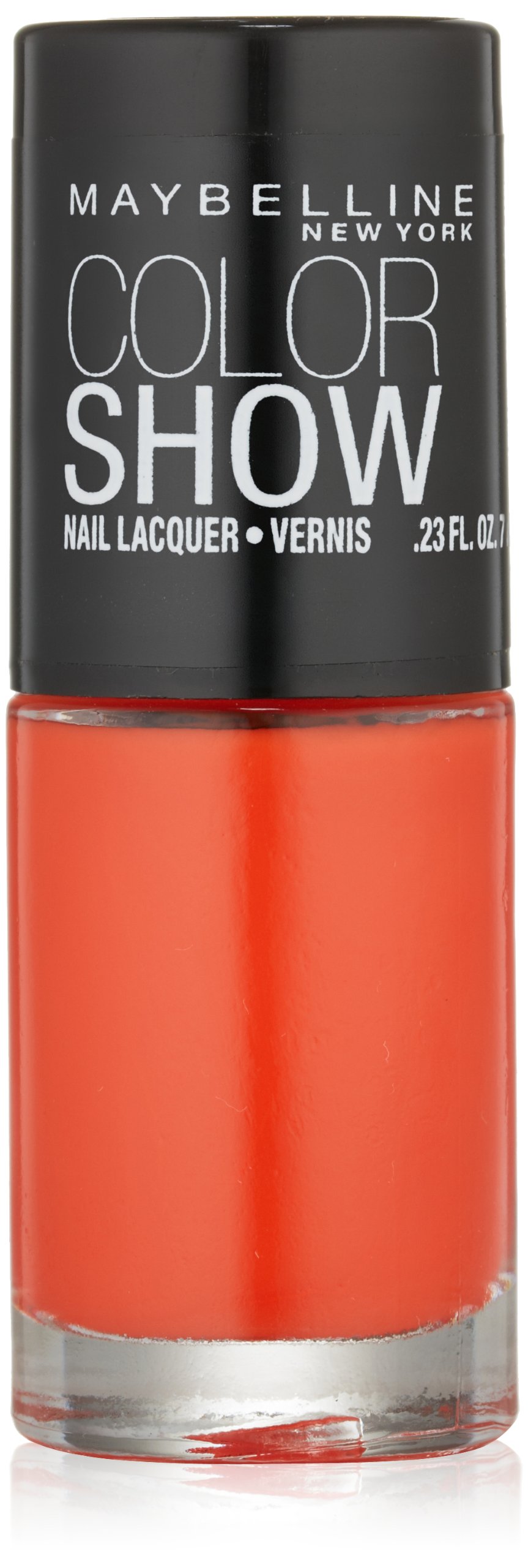 Amazon | MAYBELLINE COLOR SHOW NAIL LACQUER #220 ORANGE FIX