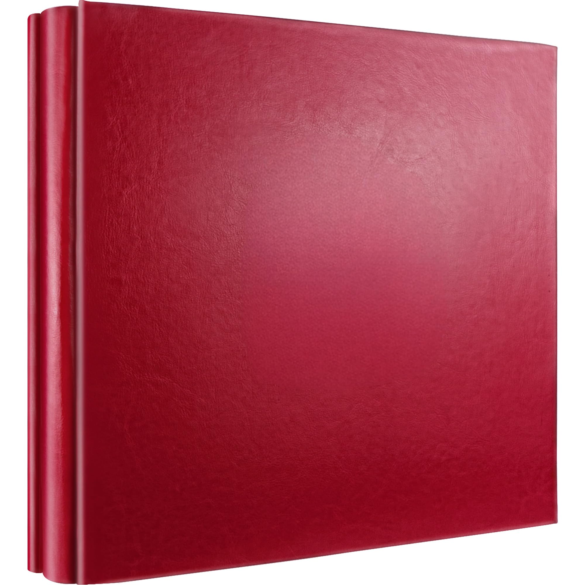 Rdylymx Red Photo Album 6x4 600 Photos Black Pages Large Capacity Leather Cover Wedding Family Photo Albums Holds 600 Portrait and Landscape Photos (Red)