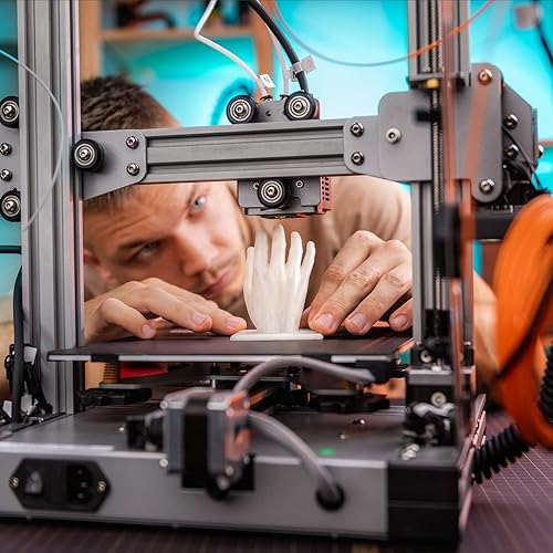 Miniatura 6 de Bowden - Tubo de PTFE 1M azul para impresora 3D de teflón de 0.069 pulgadas para Creality Ender 3  V2  3 ProEnder 5  CR-10  10S, con 2 accesorios