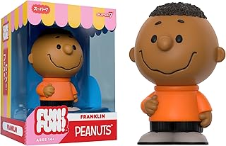Super7 Fun! Fun! Peanuts Franklin Vinyl Figure - 5" Peanuts Action Figure - Classic Cartoon Collectibles and Retro Toys