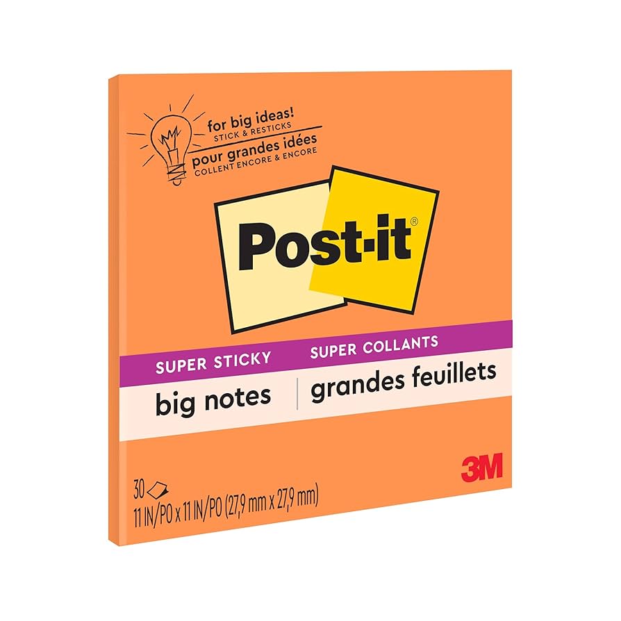 Amazon.co.jp: Post-it スーパー付箋 ビッグノート : 文房具