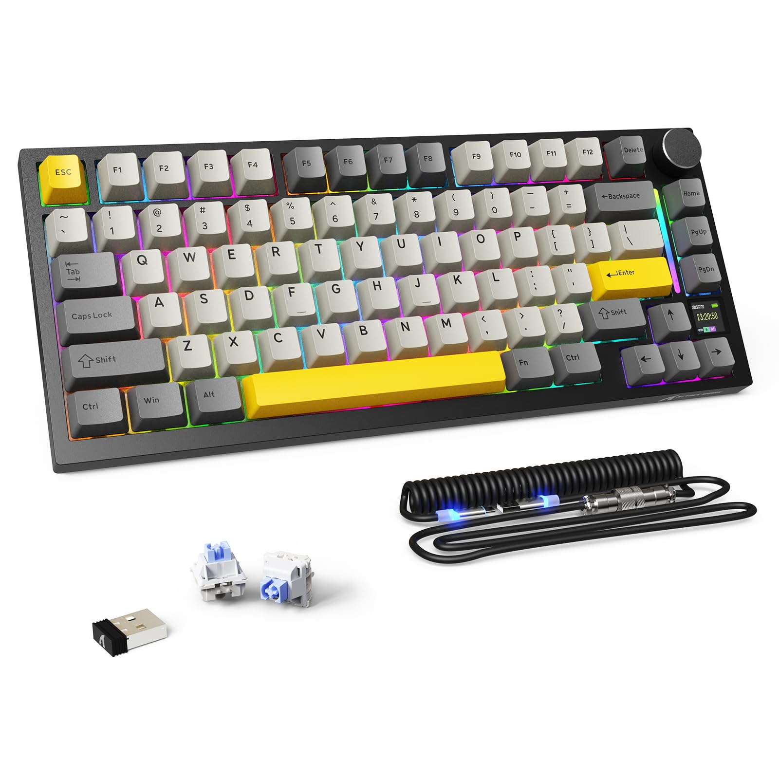 Amazon | ATTACK SHARK X820ULTRA メカニカルキーボード ゲーミング