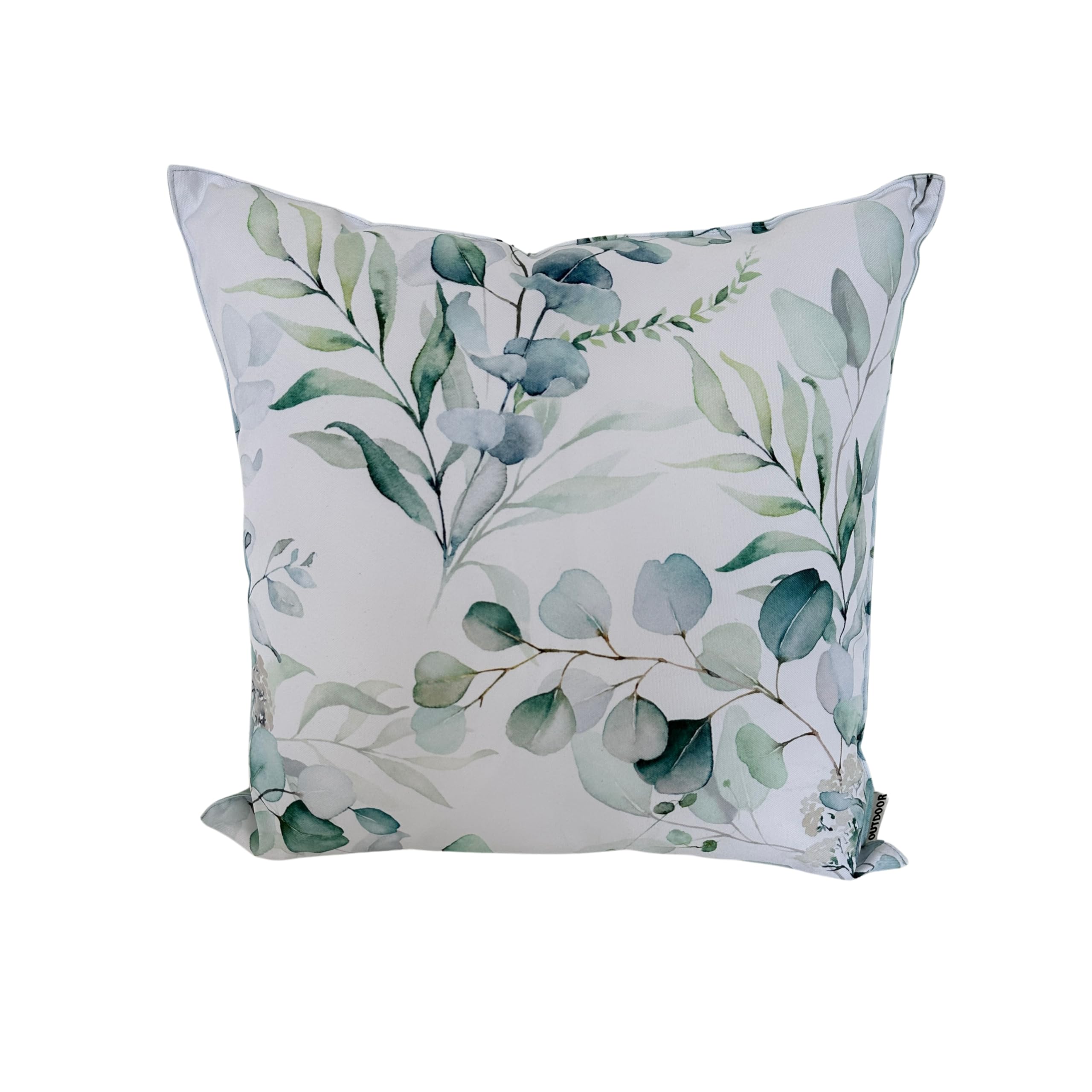 Outdoor Gartenkissen Wasserfest 45x45cm mit Füllung Eucalyptus