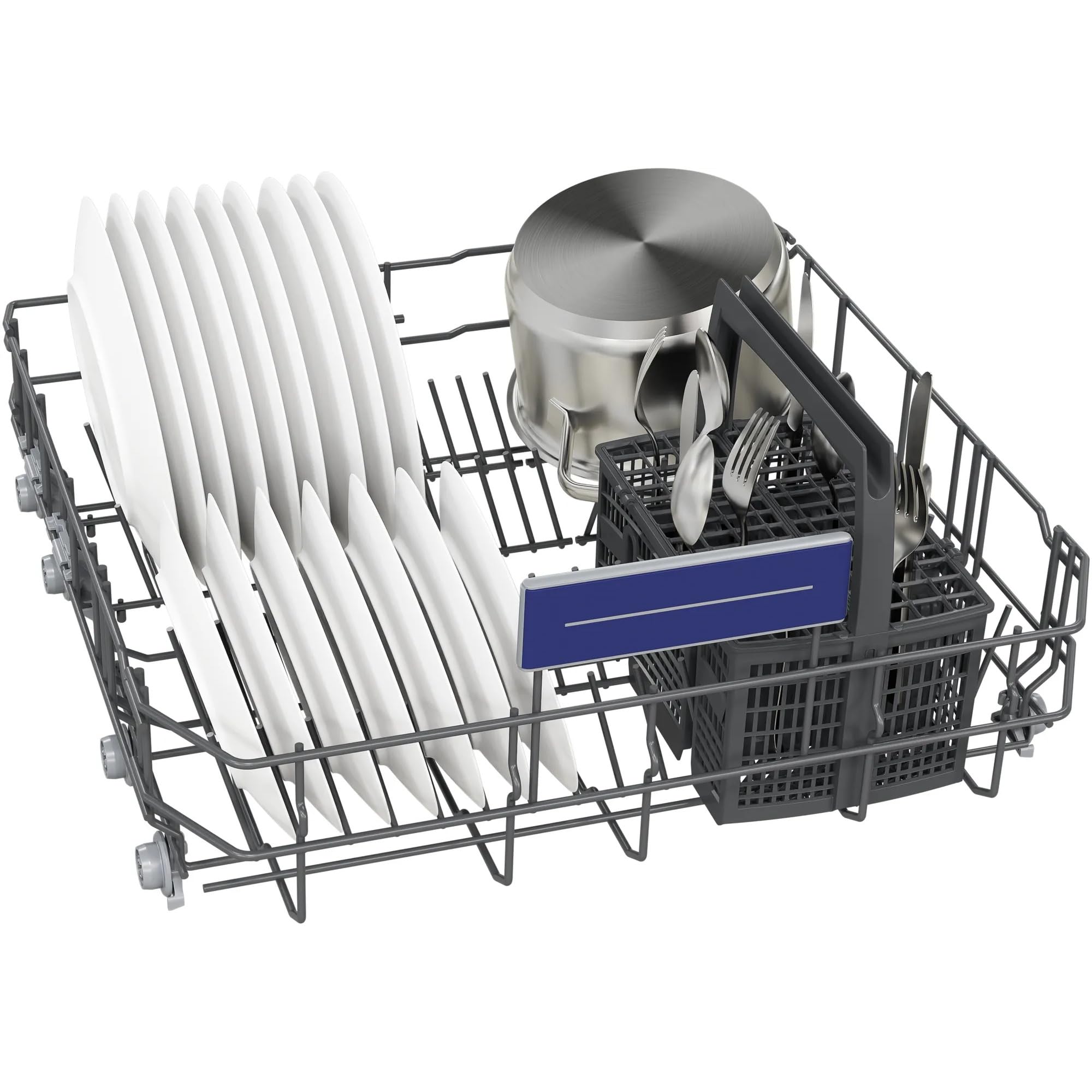 Siemens iQ300 SN43HW10TE - Lavastoviglie sottopiano 60 cm, colore: Bianco