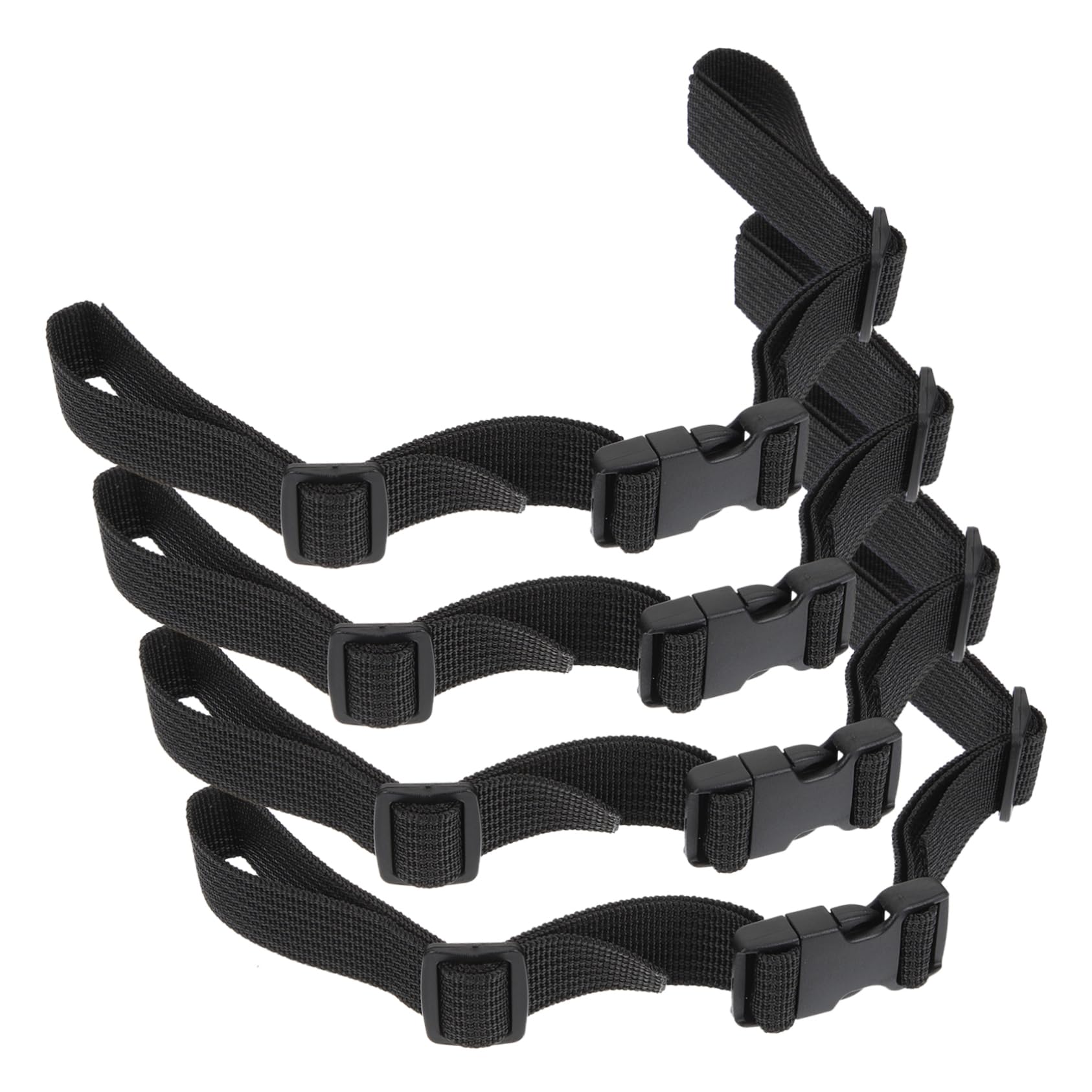 Cinghia Di Fissaggio Per Bagagli, Con Fibbia In Gomma Arancione Lunga Da Viaggio 5 Pezzi 87962254