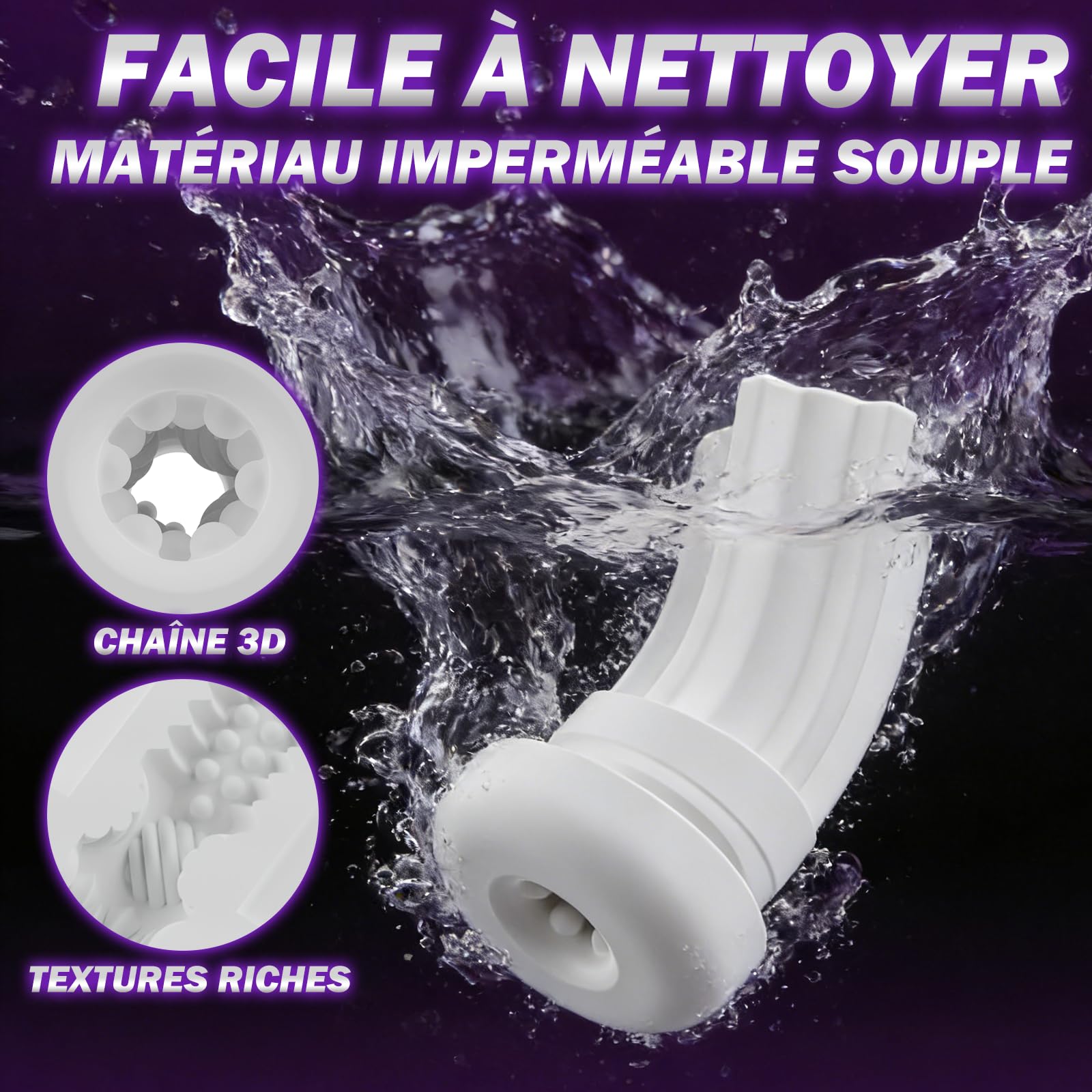 Masturbeuse homme Sex Toýs Homme Vaginette Ultra Réaliste avec 9 Modes vibration Et Succion Masturbâteur Mains Libres Sex Toys APP Control Vibration 3D Silicone Sextoyse Sextoy