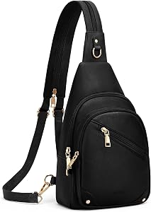 SYTRAH Anti Theft Sling Bag for Women, RFID Crossbody Purses Convertible Sling Backpack, Cross Body Purse Chest Bag