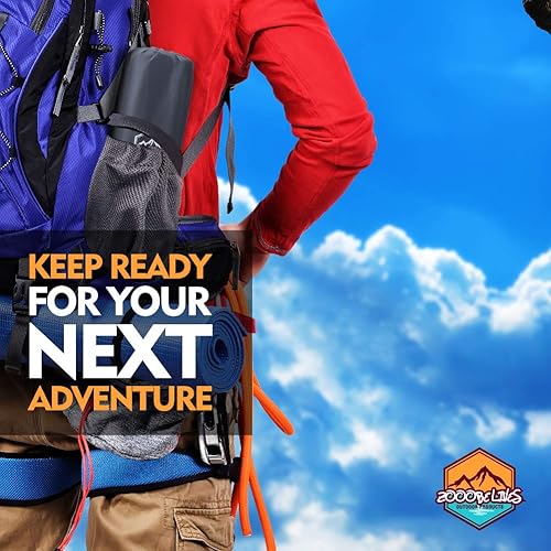 Miniatura 7 de ZOOOBELIVES Colchoneta de dormir ultraligera con almohada incorporada colchón inflable de camping para mochileros viajes y senderismo alfombrilla