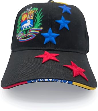 Venezuelan Classic Baseball Cap, Unisex, Adjustable Peaked Sandwich, Gorras Clasicas de Venezuela