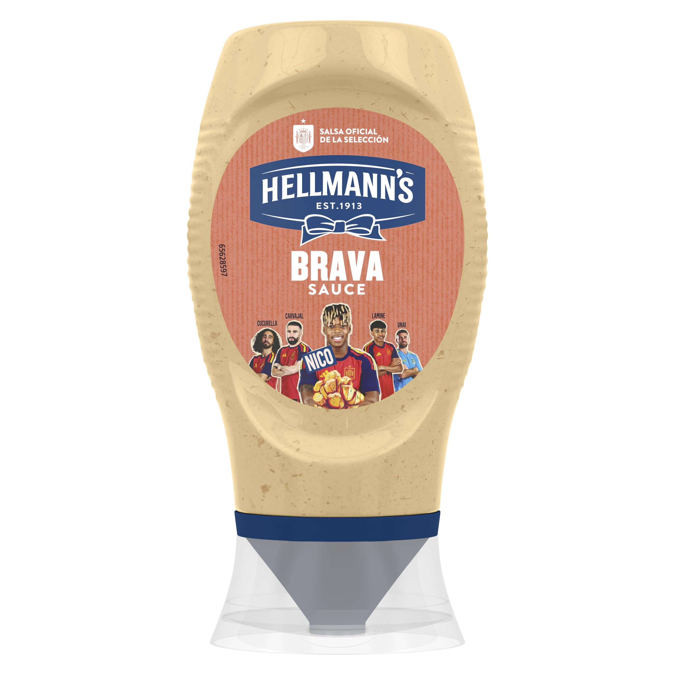 Hellmann's Salsa Brava Bocabajo, 250ml, Pack de 8
