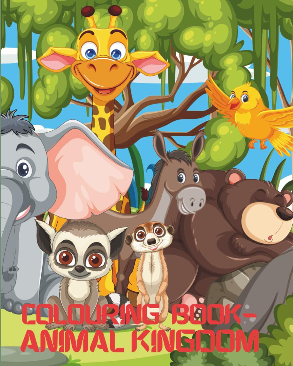 Colouring Book-Animal Kingdom