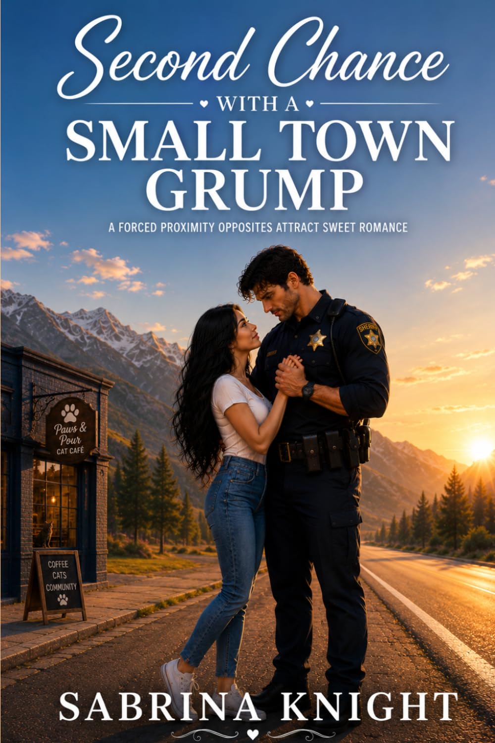 Second Chance with the Small Town Grump: a forced proximity opposites attract sweet romance