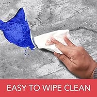 Vista 5 de LAMINET - Almohadilla elástica de borde impreso Elite - Gris mármol - Redonda pequeña - Se adapta a mesas de hasta 44" de diámetro - La máxima