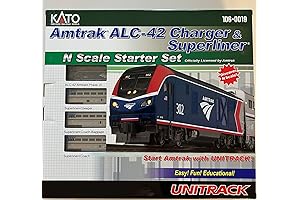 Kato N Scale USA Inc. N ALC-42 Charger Superliner Amtrak Starter Set