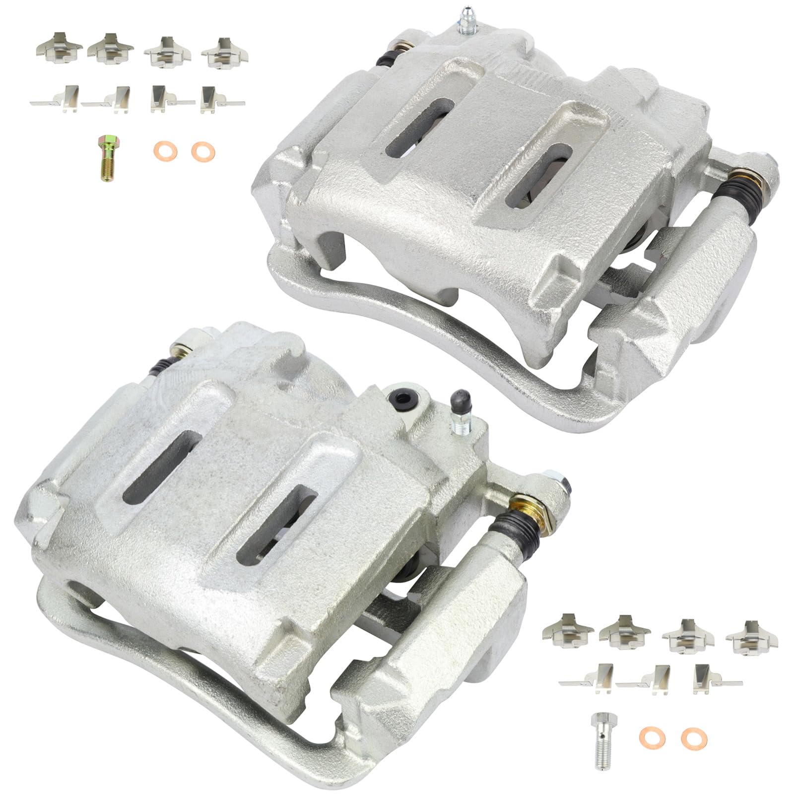 cciyu Front Left &amp; Right Disc Brake Calipers Assembly 18-B5023 18-B5022