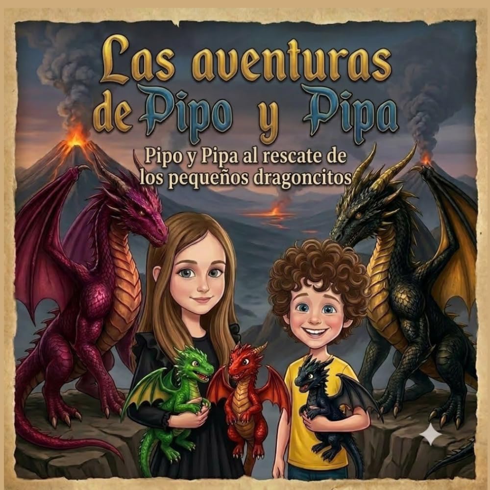 Pipo y Pipa al rescate de los tres pequeños dragones: Las aventuras de Pipo y Pipa