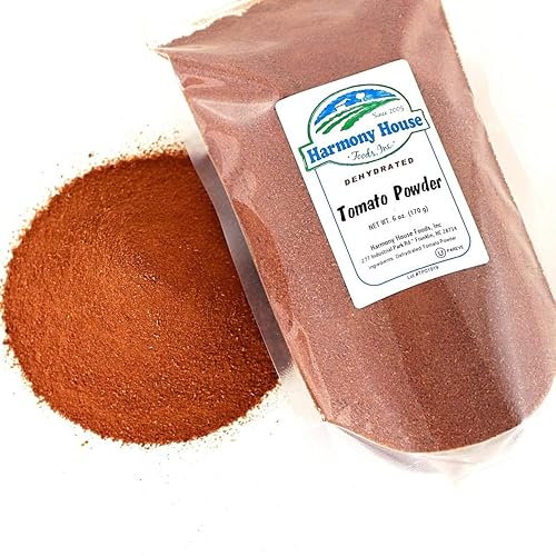Vista 16 de Polvo de tomate disecado Harmony House Foods.