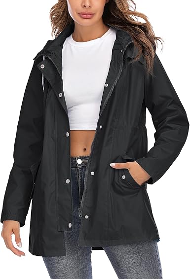 Chubasqueros Mujer | Izas Chaqueta Ligera Impermeable Con Diseño Urbano  Para Zaida - Karima Essa