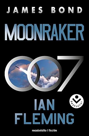 Portada de la novela de espías de James Bond de Ian Fleming Moonraker