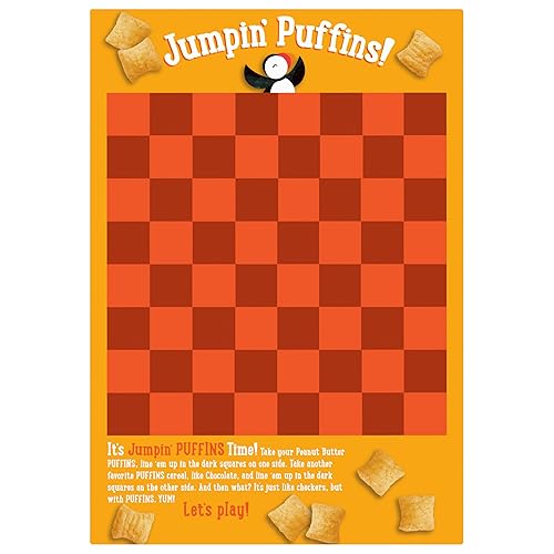 Miniatura 5 de Barbaras Puffins Cereal de mantequilla de maní sin OMG vegano caja de 11 onzas