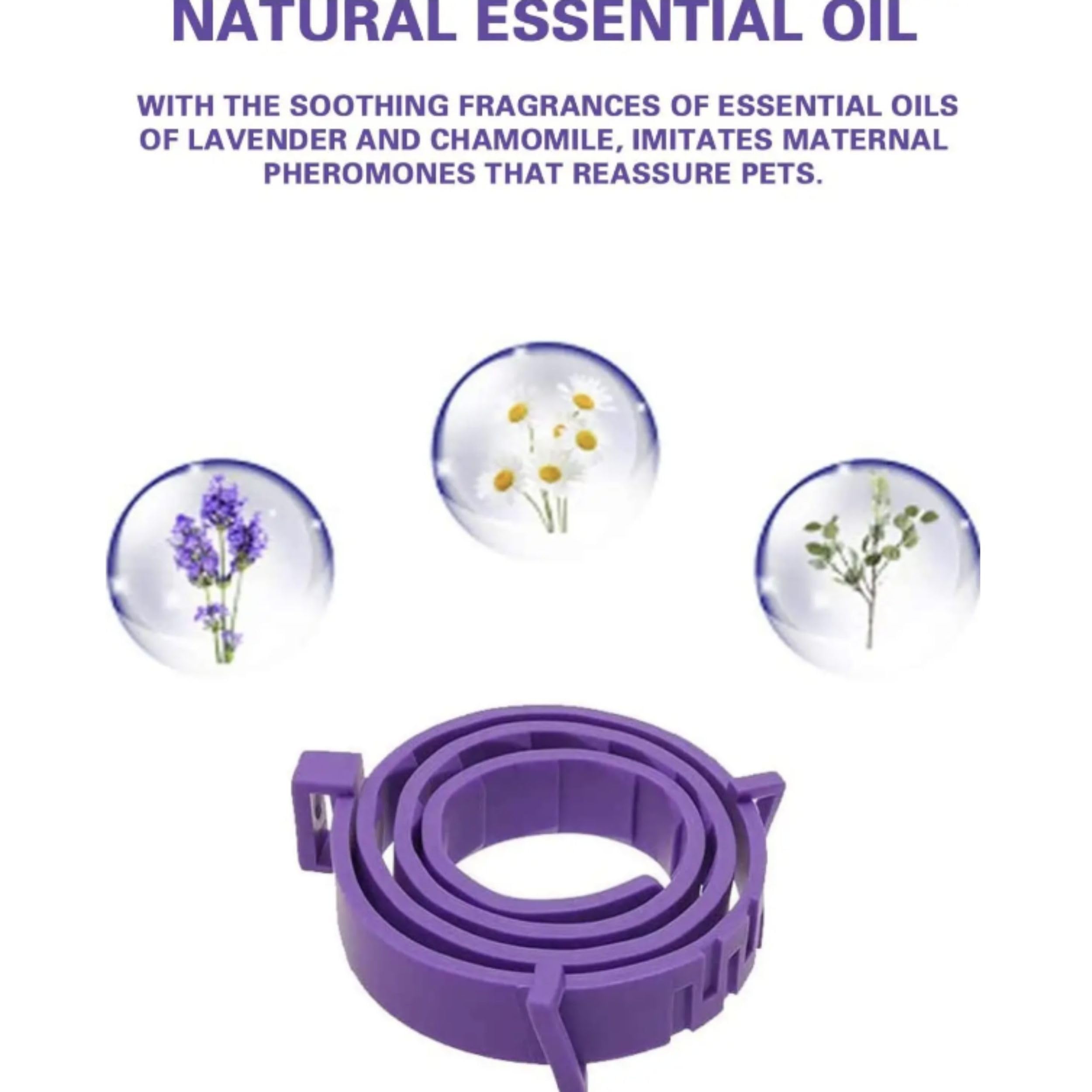 Calming Collar, Behavior and Calming Collar for Cats, 2Ct, Long-Lasting Pheromone Helps for 60 Days, Designed to Reduce Stress and Anxiety, Loud Noises, and Separation - image 6