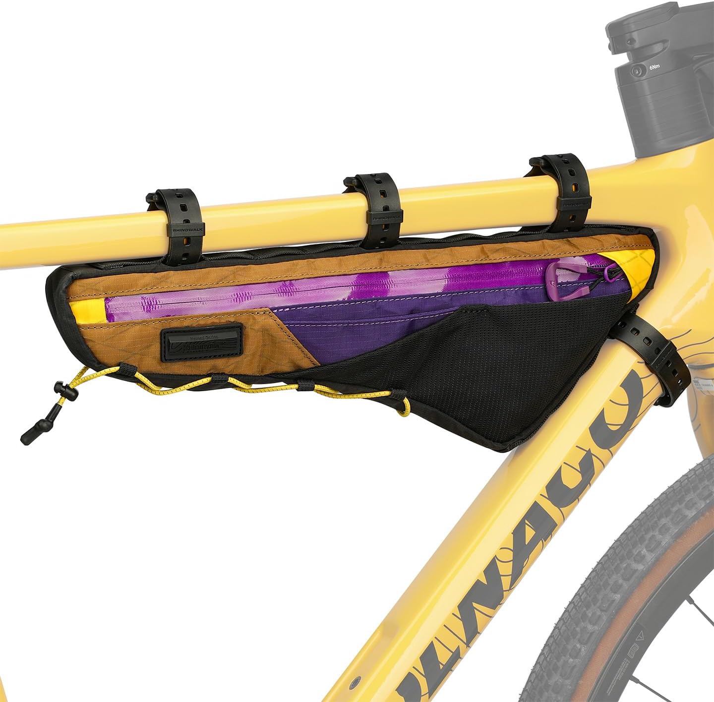 Rhinowalk Bike Frame Bag Purple BYM0103