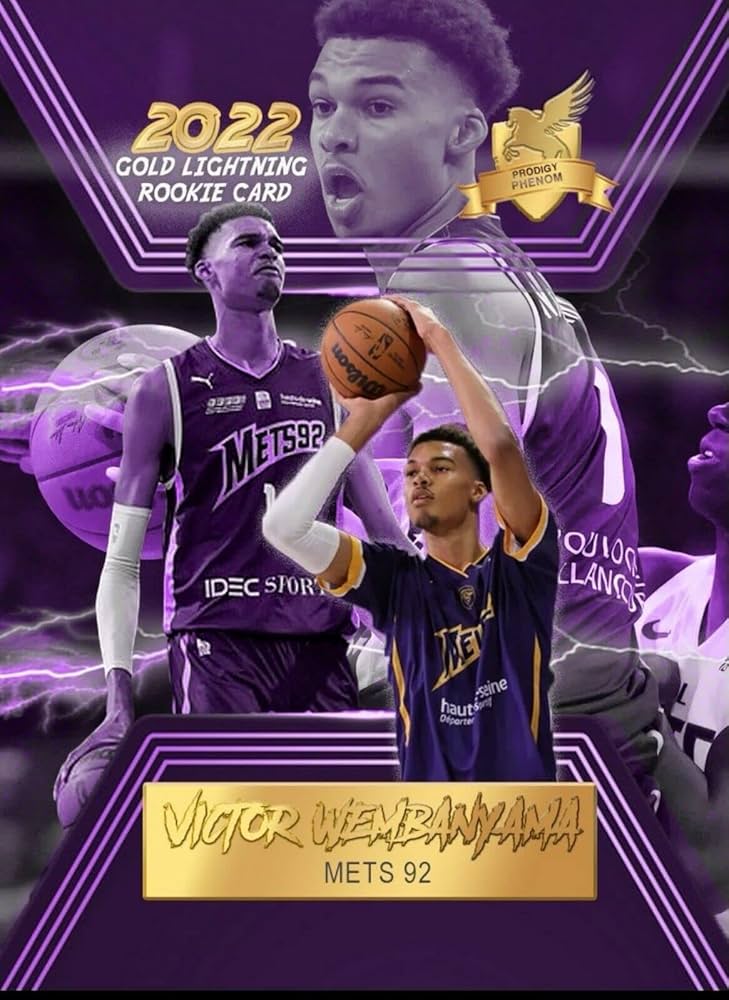 その他 Victor Wembanyama hoops Rookie purple 2023-24 Panini NBA Hoops - Rookies Victor Wembanyama #277