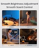 SwitchBot Lampe Chauffe Bougie Intelligente avec Minuterie et Variateur, Candle Warmer Lamp Compatible Matter pour Apple Home & Alexa, Lampe Bougie électrique pour Parfumées Maison, Chambre, Noir - 5
