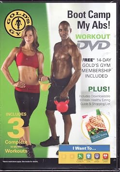 Golds Gym Boot Camp My Abs Workout DVD