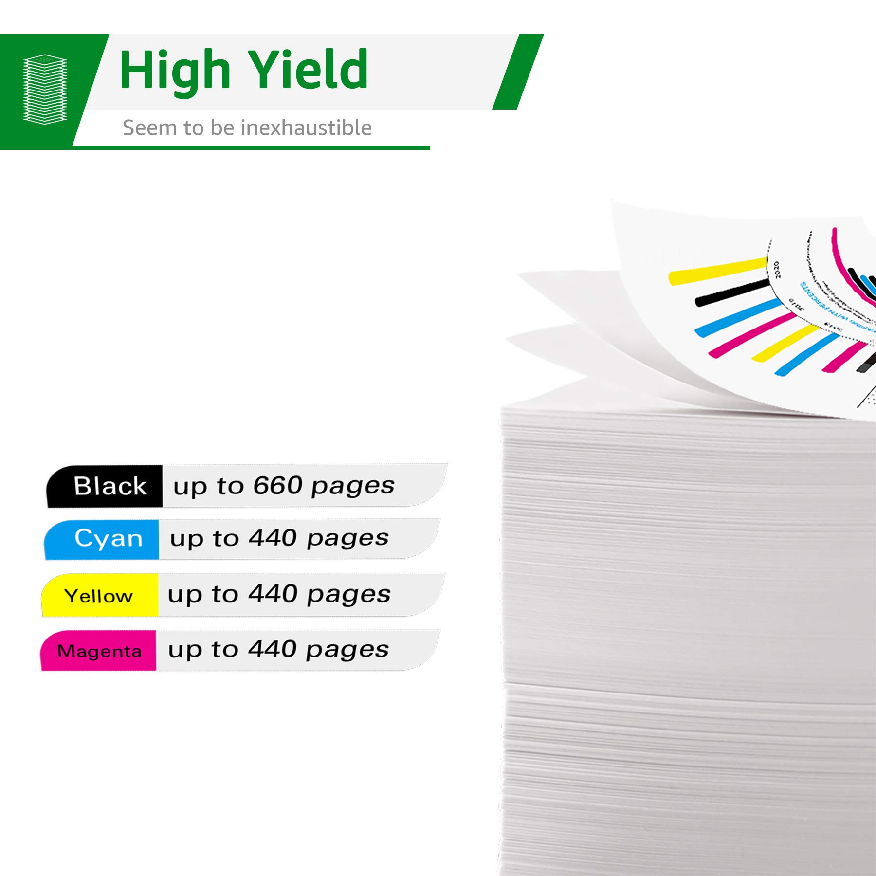 GREENSKY 16 XL Compatible Cartucce Epson 16XL, Confezione da 15 per Epson Workforce WF-2510 WF-2630 WF-2750 WF-2760 WF-2010 WF-2530 WF-2660 WF-2520 WF-2650 WF-2540 (6 Nero,3 Ciano,3 Magenta,3 Giallo)