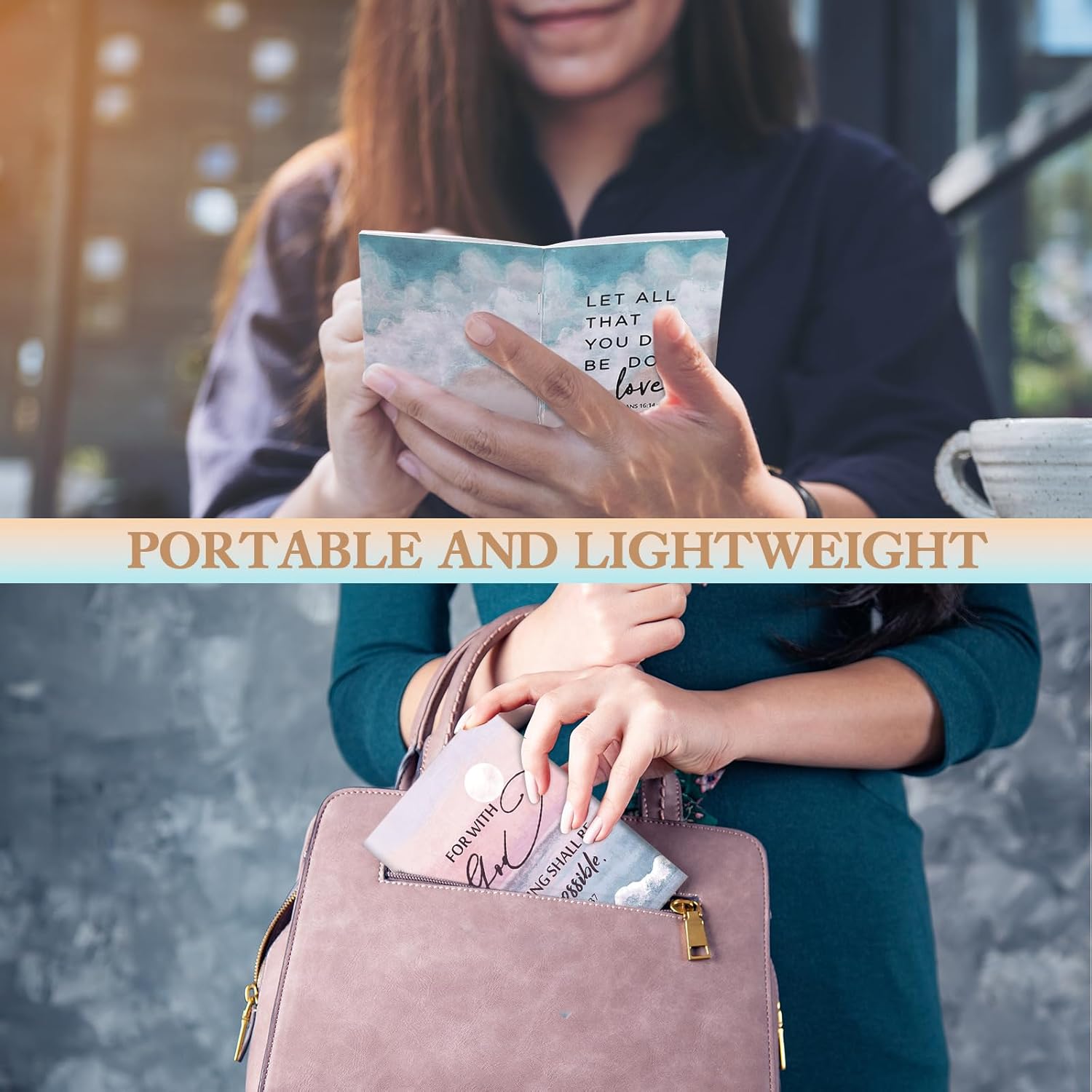 Kosiz 50 Pcs Christian Gift Bulk Mini Bible Verse Notepads Small Inspirational Scripture Note Pads Religious Notebooks Journal for Women Men Church Sunday School Teacher Student - Image 6