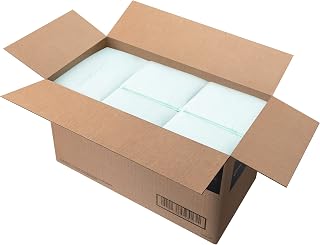 HALYARD Disposable Standard Underpads Incontinence Bed Pads, 30x36 Inches, Case of 50, Lt. Green-Comfortable Chucks Pads, Disposable, for Adults-Soft Bed Pads for Elderly/Adult Patients, 48824 (Case