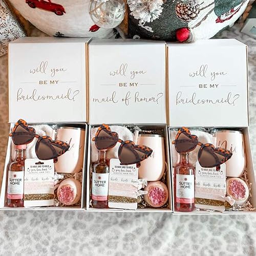 Miniatura 6 de Juego de 14 lentes de sol y coleteros de satén para dama de honor, para boda, natación, fiesta, dama de honor, propuesta de regalo