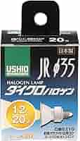 Amazon | エルパ (ELPA) JR12V20WLW/K3/EZ-H 電球 ハロゲン電球