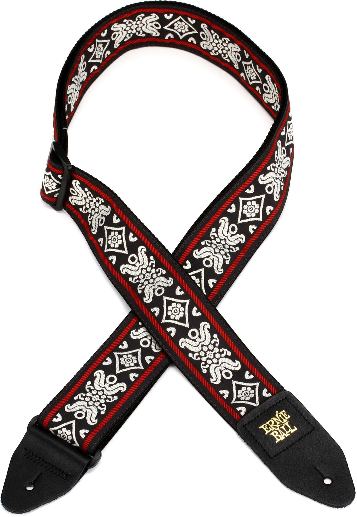 Ernie Ball - Correa para guitarra, Jacquard, diseño de Black Checkers — view 28