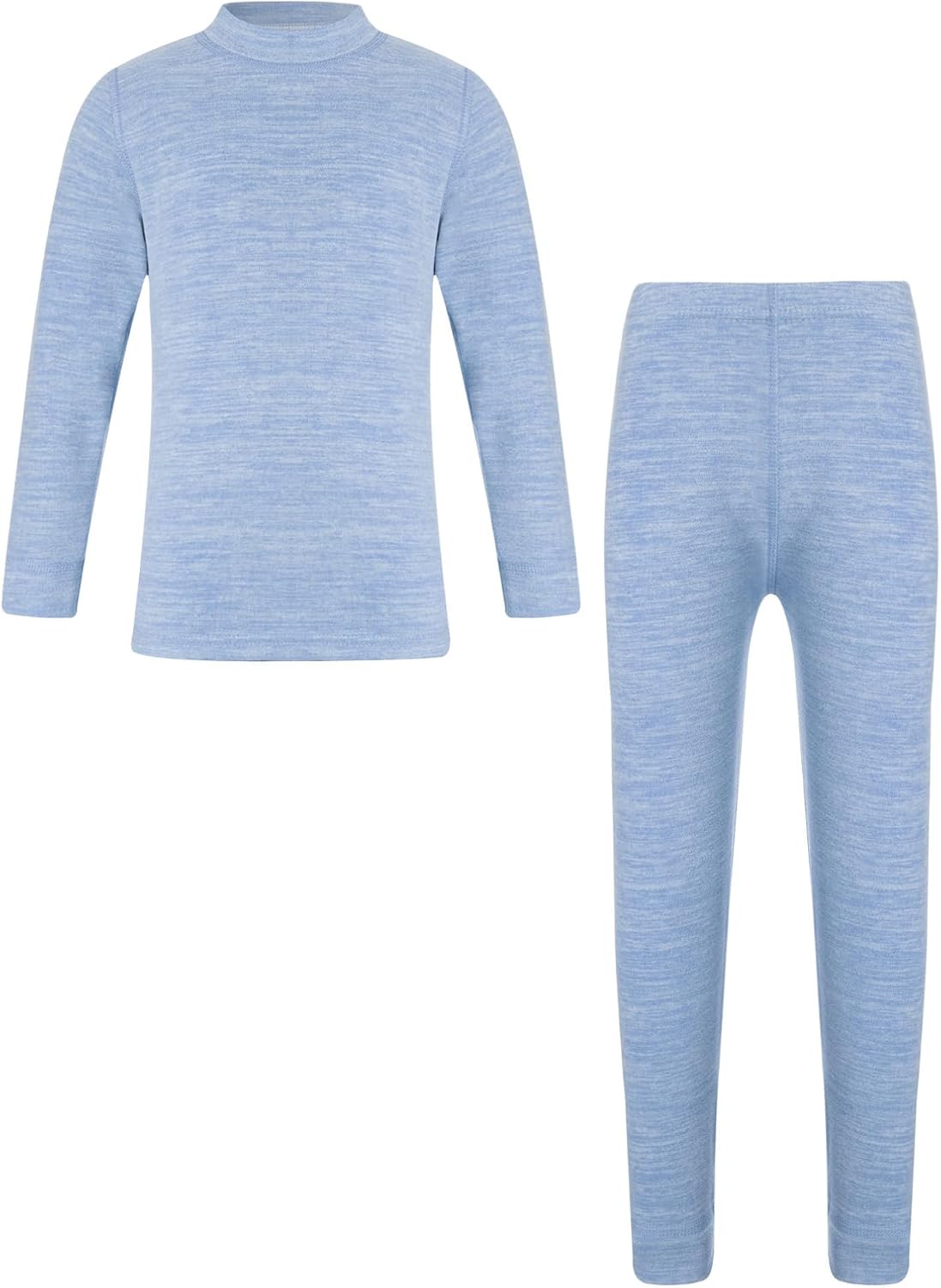 YiZYiF Kids Girls Boys Thermal Top with Legging Soft FLeece Lined Base Layer Shirts Underwear Long John Suit