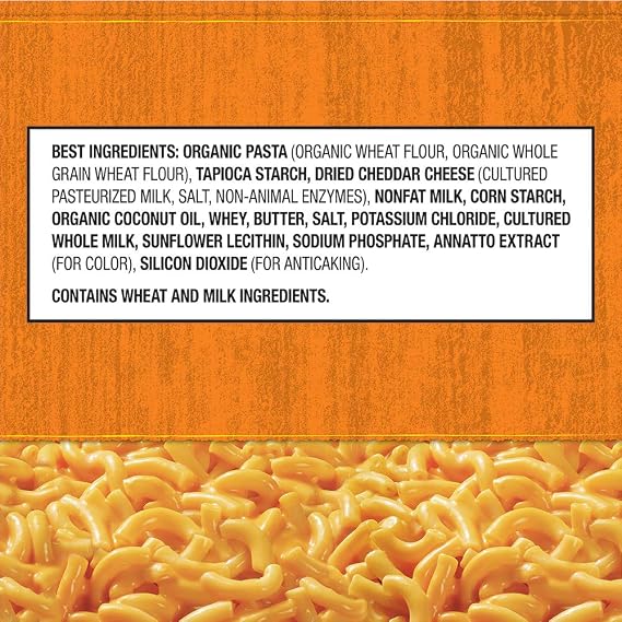 Annie's Homegrown Macaroni And Cheese, Microwave Cups, Pasta & Real Aged Cheddar Mac And Cheese, 2.01 Oz Cup (Pack Of 12)