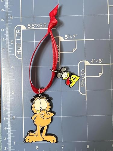 Miniatura 6 de Fandom Emporium Garfiel Odie Lasaña - Adorno de dibujos animados para regalo, árbol de Navidad, vacaciones de invierno, fandom para adolescentes y